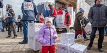Свежие новости: Красный Крест отправил гуманитарку на Донбасс