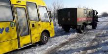 Свежие новости: Миколаївщина:  рятувальники витягли зі снігових заметів шкільний автобус та легковий автомобіль