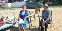 Свежие новости: Южноукраїнськ. Відпочиваючі відділення оздоровчо-реабілітаційних послуг здійснили виїзд на міський пляж