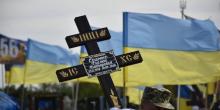 Фото Снігурівщина провела в останню путь свого Захисника — Руслана Соценка