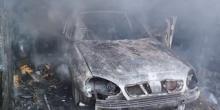 Свежие новости: У Вознесенську згорів автомобіль разом із гаражем
