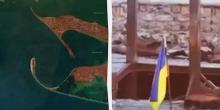 Свежие новости: Синьо-жовтий прапор над Кінбурнською косою: окупанти відступили після ударів ЗСУ