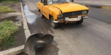Свежие новости: В Николаеве пьяный водитель на «Москвиче» снес дорожный знак