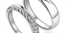 Свежие новости: Обручальные кольца из белого золота или с эмалью: модные свадебные тенденции