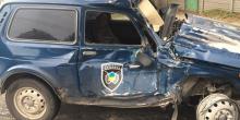 Свежие новости: В Запорожье фура снесла автомобиль полиции