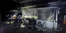 Свежие новости: Рятувальники показали, як у новорічну ніч гасили пожежу на ринку «Колос» у Миколаєві