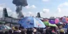 Свежие новости: В Таиланде во время детского авиашоу разбился боевой истребитель