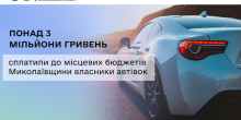 Свіжі новини: Миколаївщина отримала мільйони транспортного податку: за які авто платитимуть у 2026 році