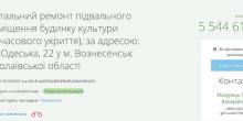 Свежие новости: У Вознесенську за ₴5,5 мільйона збираються відремонтувати підвал будинку культури