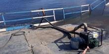 Свежие новости: В Снигиревском районе «утонул» понтонный мост