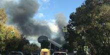 Фото новости: Масштабный пожар в Москве: горит торговый центр Свежие новости: Масштабный пожар в Москве: горит торговый центр