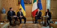Фото новости: ВИДЕО: Зеленский в Италии встретился с президентом и поговорил с премьером о деле Маркива Свежие новости: ВИДЕО: Зеленский в Италии встретился с президентом и поговорил с премьером о деле Маркива
