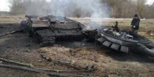 Фото новости: Николаевские морпехи показали, как уничтожают танк врага Свежие новости: Николаевские морпехи показали, как уничтожают танк врага