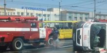 Свежие новости: В Харькове перевернулась машина скорой помощи: пострадал трехлетний ребенок