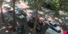 Свежие новости: Пробки в Николаеве: Центр города загружен грузовиками и автомобилями, движущимися к Варваровскоу мосту