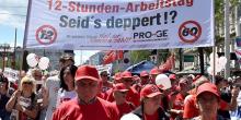Свежие новости: В Вене протестовали против 12-часового рабочего дня