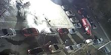 Свежие новости: ВИДЕО: В Николаеве во дворе сгорел «Lexus»