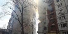Свежие новости: Російська ракета влучила в багатоповерховий будинок Запоріжжя