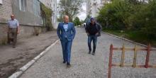 Свежие новости: Глава администрации Центрального района проверил выполнение ремонта дороги по переулку Карьерный