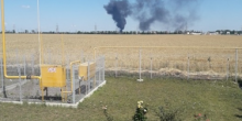 Фото новости: ВИДЕО. Пожар в трех километрах от Одессы: горит нефтебаза Свежие новости: ВИДЕО. Пожар в трех километрах от Одессы: горит нефтебаза