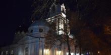 Фото новости: ВИДЕО: В Николаеве сотни горожан в Крещенский сочельник пришли на «Иорданское освящение воды» Свежие новости: ВИДЕО: В Николаеве сотни горожан в Крещенский сочельник пришли на «Иорданское освящение воды»