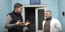 Свежие новости: Артем Чорноморов відвідав Южноукраїнську міську багатопрофільну лікарню