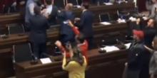 Фото новости: В Грузии в стенах парламента подрались депутаты Свежие новости: В Грузии в стенах парламента подрались депутаты