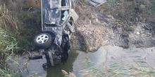 Фото новости: В Новой Одессе автомобиль упал в реку: есть потерпевшие Свежие новости: В Новой Одессе автомобиль упал в реку: есть потерпевшие
