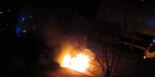 Свежие новости: В Первомайске во дворе дома подожгли автомобиль
