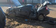 Свежие новости: ФОТО: В Вознесенске «Opel» после столкновения со столбом превратился в груду металла