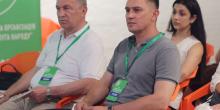 Фото Євгеній Величко взяв участь у зборах Миколаївської обласної організації партії «Слуга Народу»