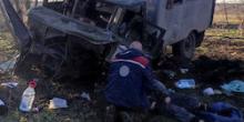 Фото новости: На Снігурівщині на міні підірвався бригадний автомобіль «Миколаївобленерго» Свежие новости: На Снігурівщині на міні підірвався бригадний автомобіль «Миколаївобленерго»