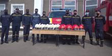 Свежие новости: Вознесенським пожежникам вручили нове захисне спорядження від громади