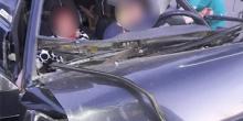 Свежие новости: В Первомайске автомобиль въехал в АЗС