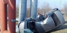 Свежие новости: В Южноукраїнську автівка врізалась у тепломережу: є жертви