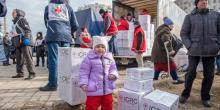 Свежие новости: На Донбасс отправили 180 тонн гуманитарной помощи