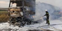 Свежие новости: На трассе в Баштанском районе горела автоцистерна с подсолнечным маслом