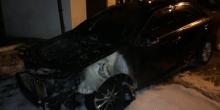 Свежие новости: В Николаеве ночью по неизвестным причинам сгорела «Toyota Camry»