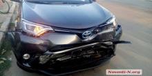 Свежие новости: В Николаеве новая «Toyota», только выехав из салона, сразу попала в ДТП