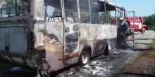 Свежие новости: На Киевщине дотла сгорел пассажирский автобус