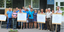 Свежие новости: Представники колективу КП ТВКГ біля стін Генеральної прокуратури і Енергоатому!
