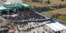Свежие новости: Мигранты покинули лагерь на границе Беларуси и Польши