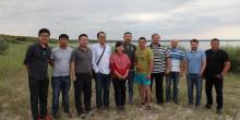 Свежие новости: Китайцы, которые планируют построить на Николаевщине ветроэлектростанцию, побывали в РЛП «Тилигульский»