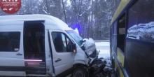 Свежие новости: Под Киевом столкнулись маршрутка и автобус, есть пострадавшие