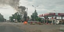 Свежие новости: У Вознесенську на автозаправці згоріла стела