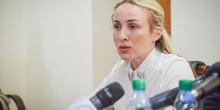 Свежие новости: Во время сессии облсовета Москаленко потребовала охрану, чтоб вывести депутатов Демченко и Олабина