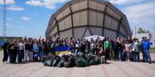 Свежие новости: Працівники Південноукраїнського енергокомплексу взяли участь у загальноміській толоці