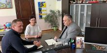 Свежие новости: Начальник Вознесенської РВА Кукуруза зустрівся з рятувальниками у Південноукраїнську