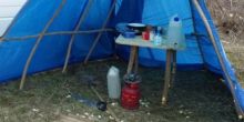 Свежие новости: Под Ровно вернувшийся из Италии украинец самоизолировался в палатке у реки