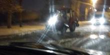 Свежие новости: В Николаеве всю ночь расчищали от снега дорожные артерии